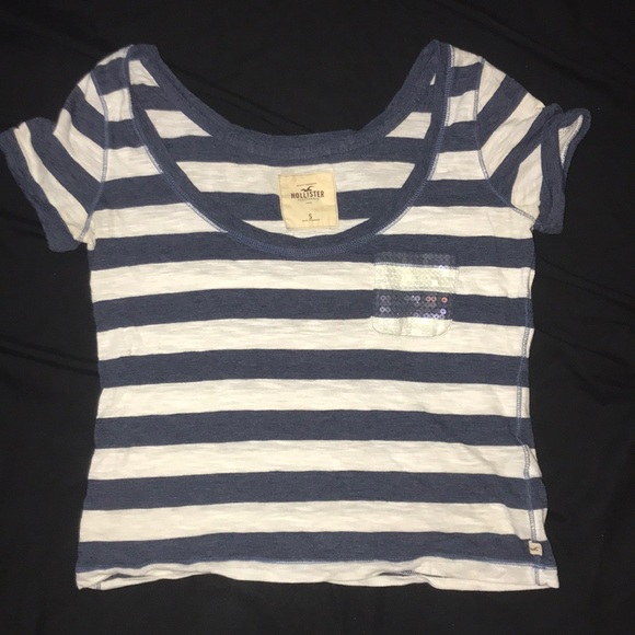 Hollister Cropped Tee - Picture 1 of 2